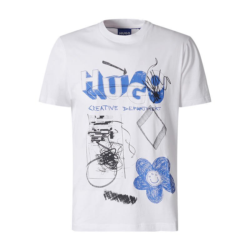 2025 Popular Men's Brand T-shirt Fashionable, Comfortable, Breathable, Fast Drying Pure Cotton High-end Men's Casual T-shirt