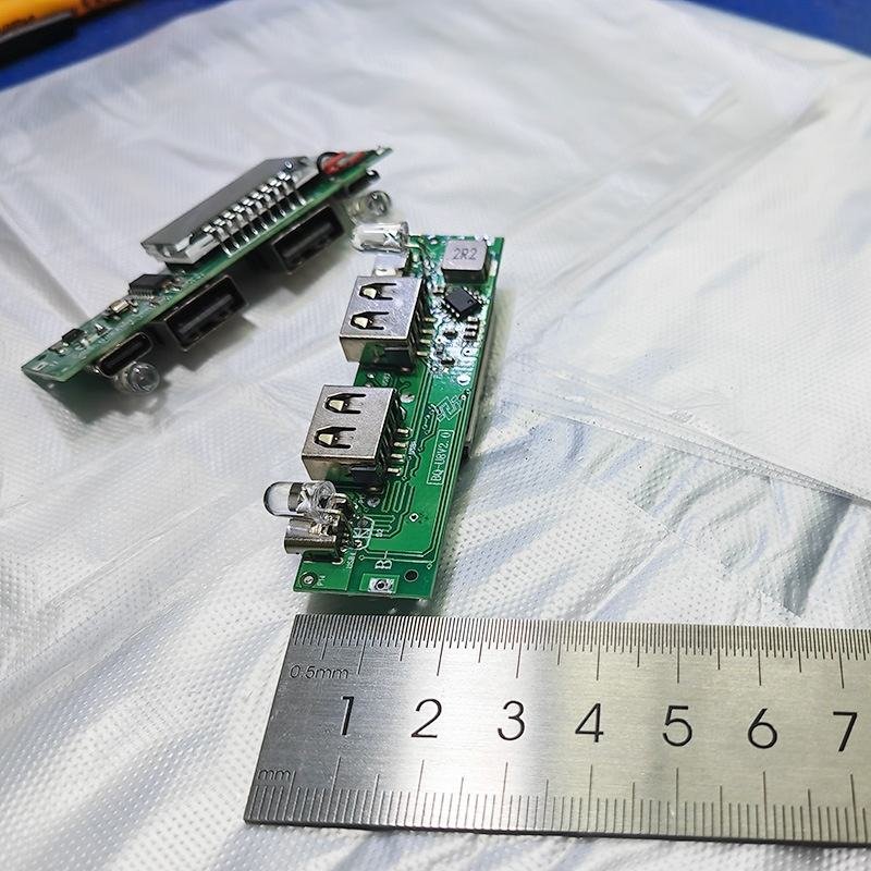 Pinyu A8 Mobile Power Supply Board 3.7V Lithium Battery Boost USB 5V2A with LCD Screen