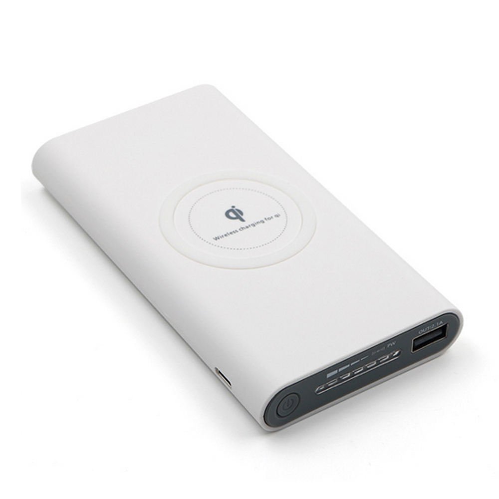 High Quality Newest Wireless Power Bank 10000mAh Power Banks with Wireless Charging for Outdoor