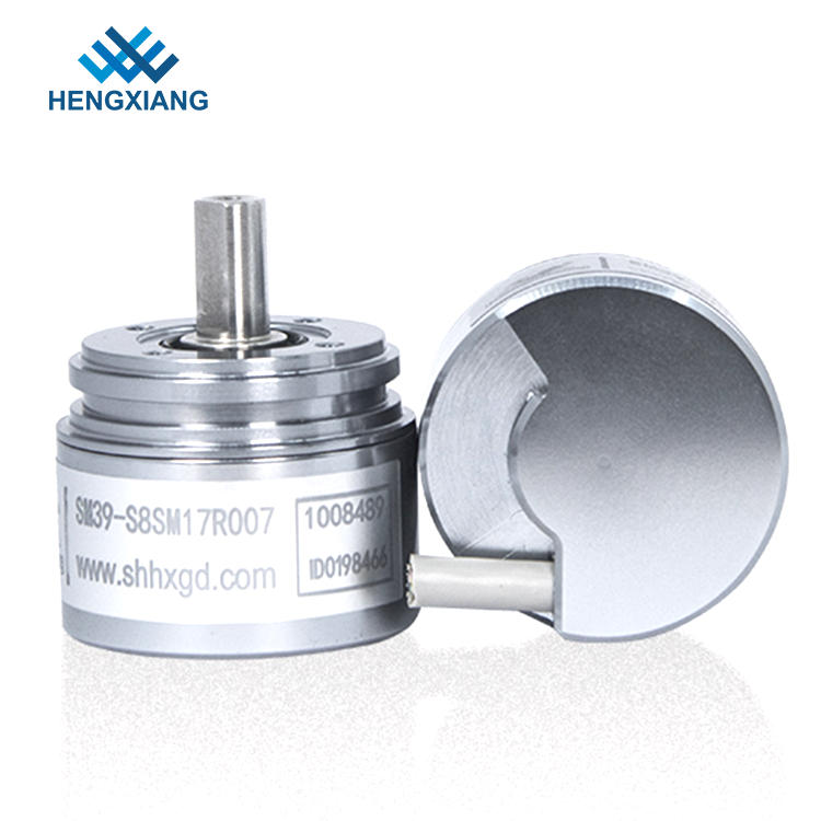 Hengxiang SM39 Absolute Encoder 17-32bit Single & Multi-Turn BiSS C/SSI RS-485 Solid Shaft 6-10mm 5-30V IP65 80'' Accuracy