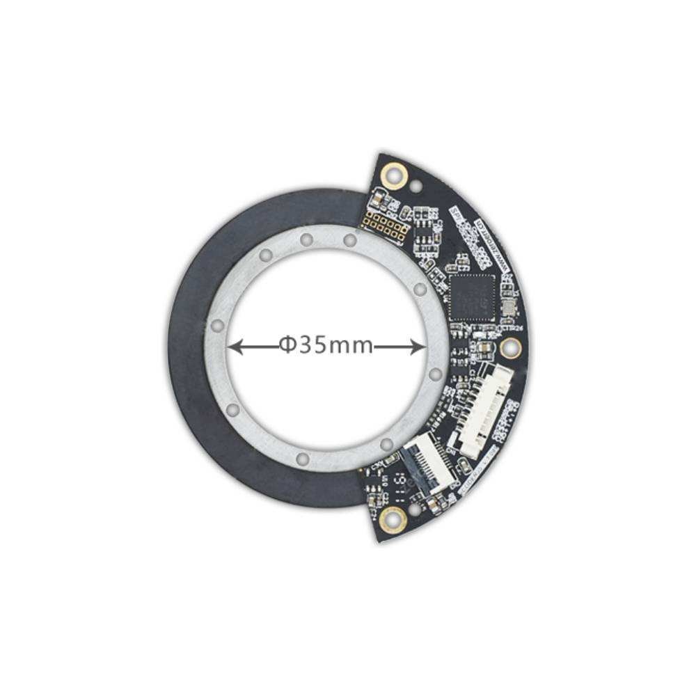 ZeroErr eCoder 35 Magnetic Encoder Singleturn Absolute System High Repeatability Multiturn Counter Option