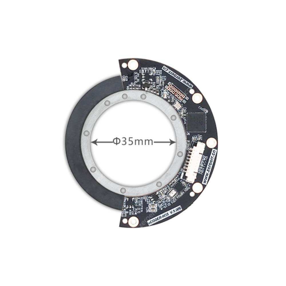 ZeroErr eCoder 35H Magnetic Encoder Multiturn Absolute System High Repeatability Multiturn Counter Option