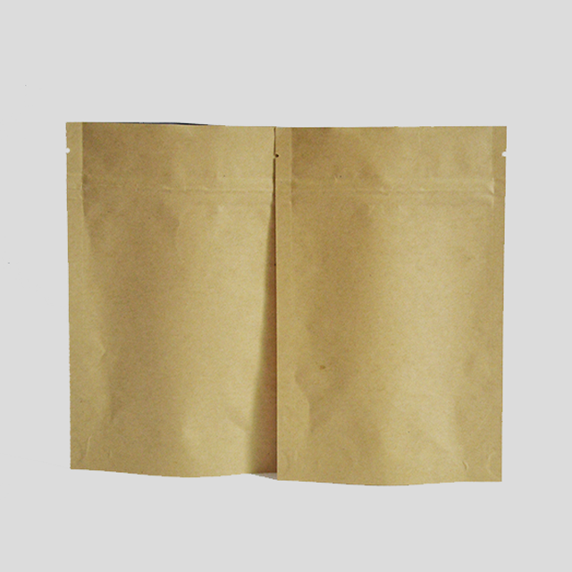 Customized Brown Kraft Paper Bag Size Kraft Paper Bag Packaging Without Printing