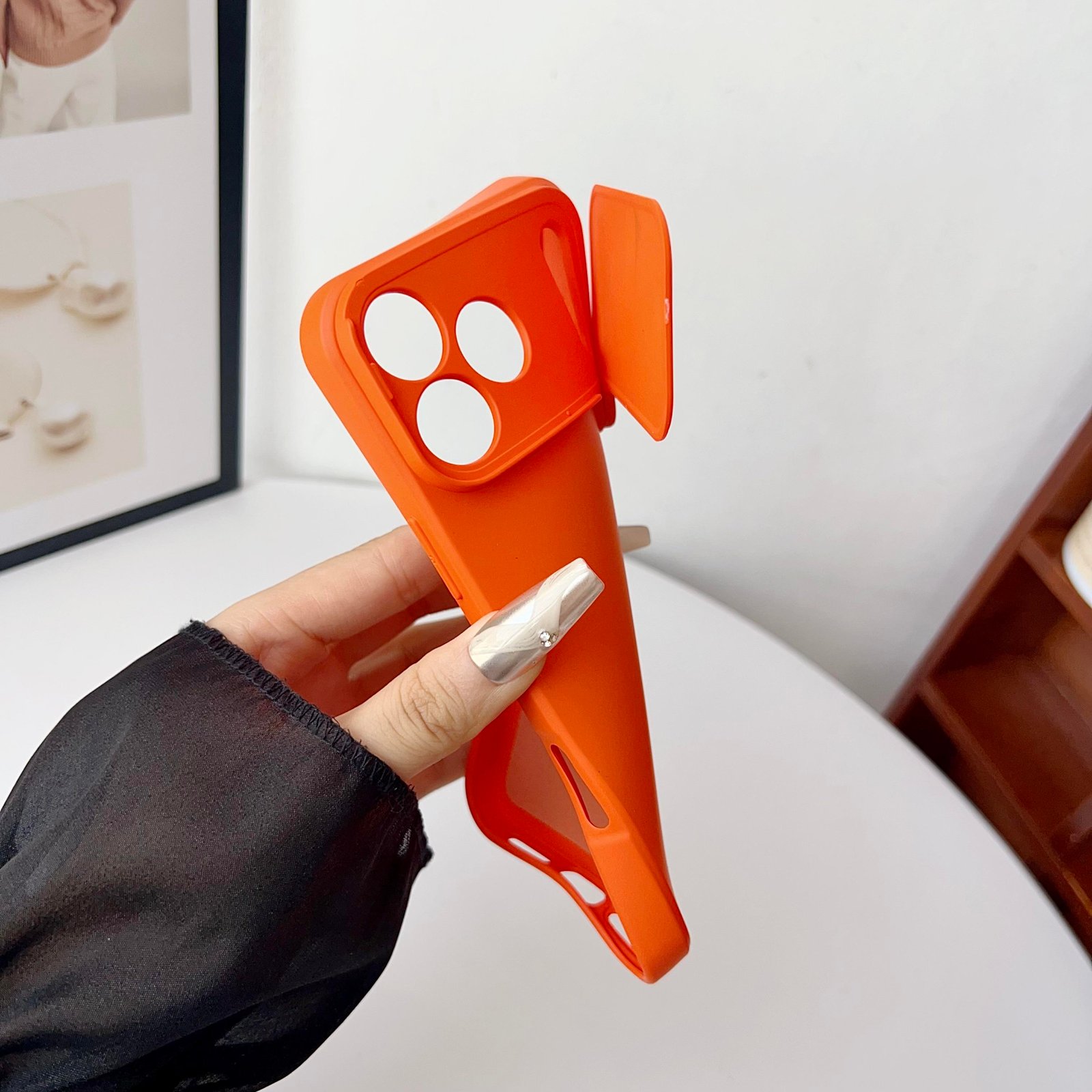 Hot High Quality Anti-Fall Cover Skin Friendly With Sliding Window Cell Phone Case for iPhone 17 Air 16 15 14 13 Mini XR 11 12