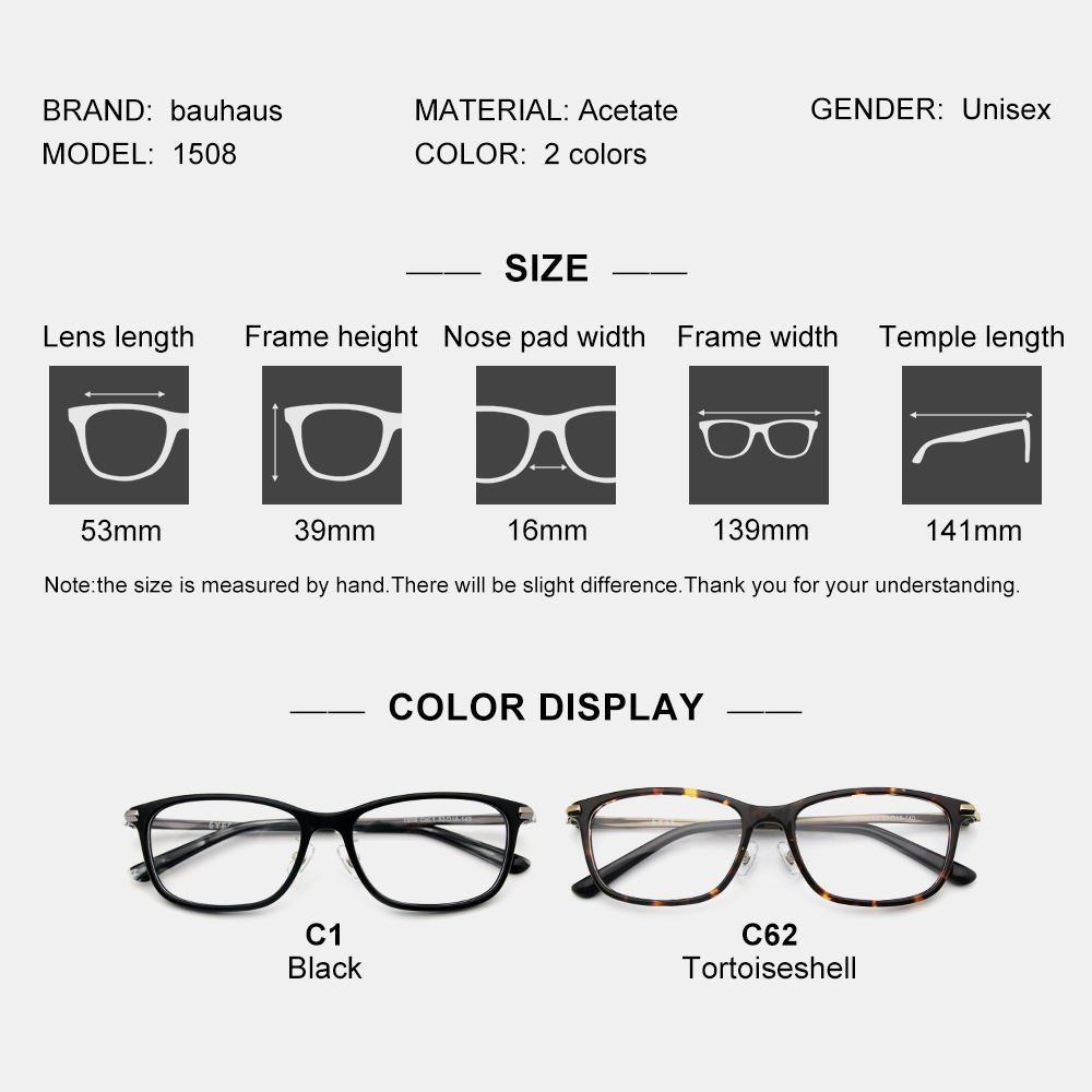 1508 High Quality Factory Direct Hot Sale Acetate Eyeglasses Frame