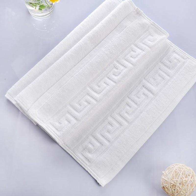 Custom logo Hotel Soft Cotton White Luxury Travel Classic Towels Face Women Gift Set Cotton Bath Large Towel