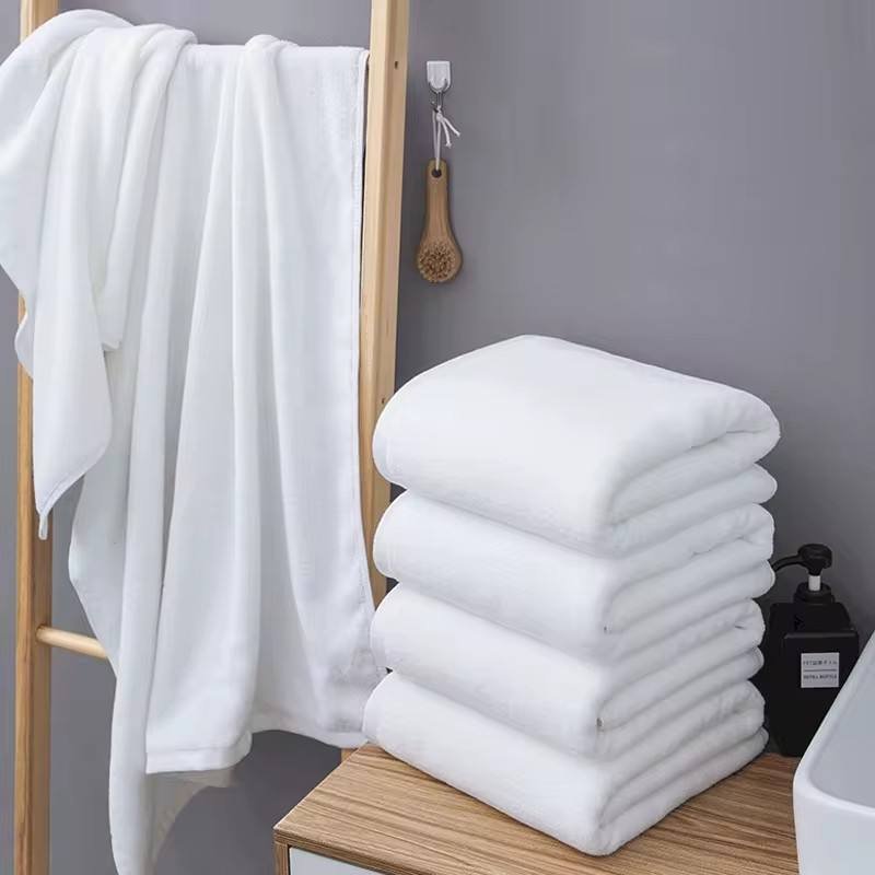 Custom Hotel Towels Sets Bath 100% Cotton Super Soft Large Bath Towel