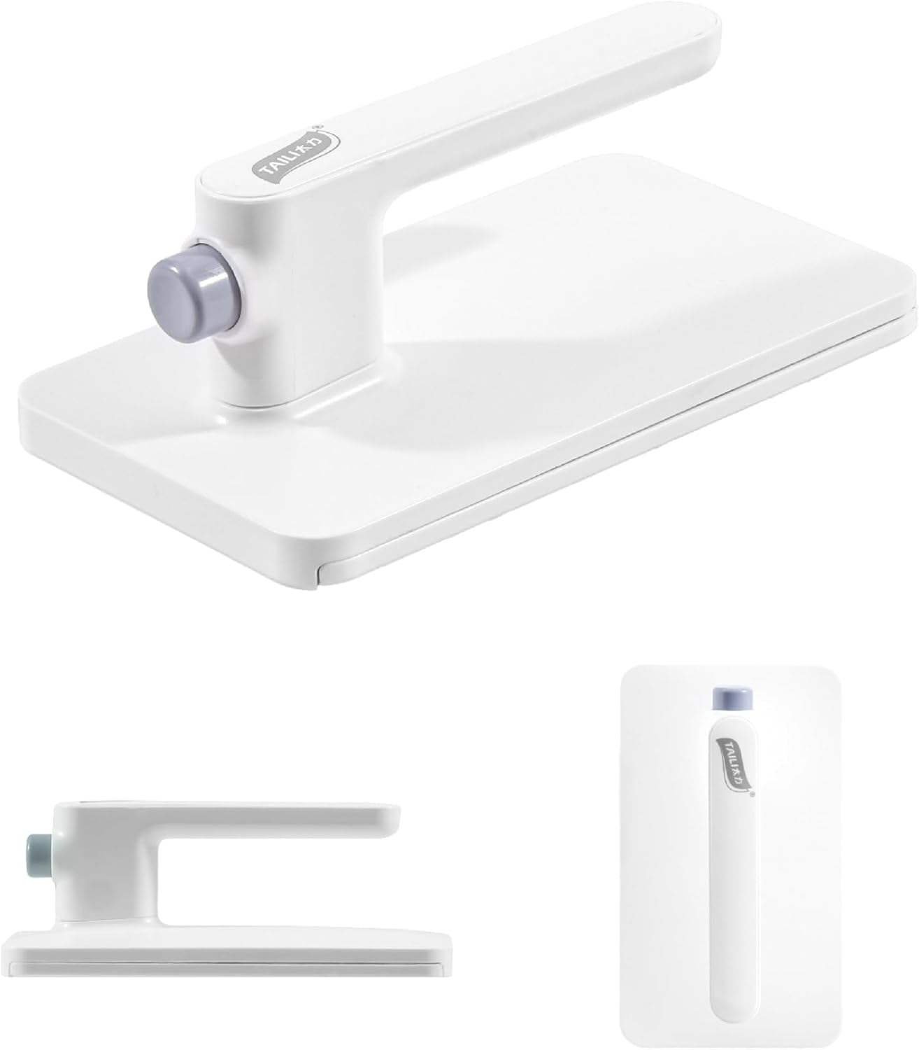 Handheld Mop One-Button Mop Does Not Get Hands Dirty Automatic Clip Floor Brush Kitchen/Bathroom/Floor/Window/Mirror Cleaning