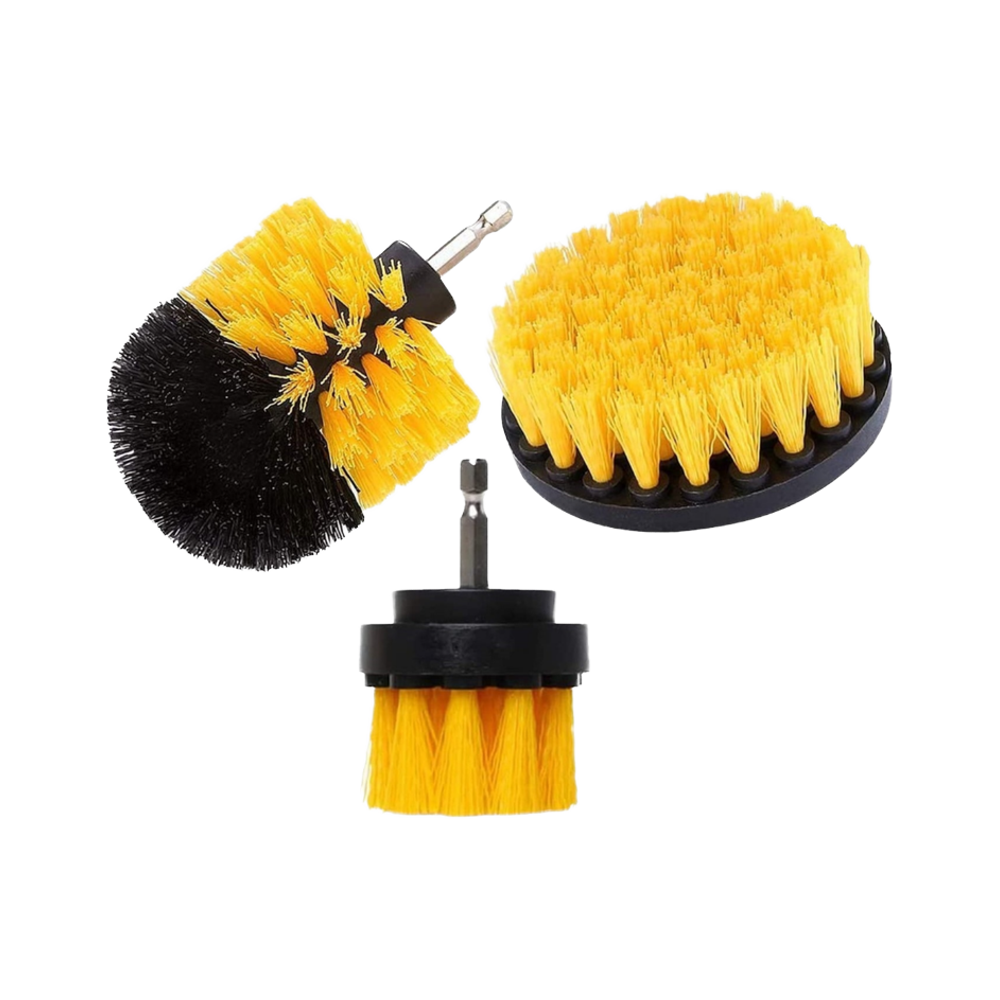 2-Inch PP Industrial Grade Polishing Drill Cleaning Scrub Brush OEM All-Purpose Bathroom Car Carpet Tile Sinks Corners