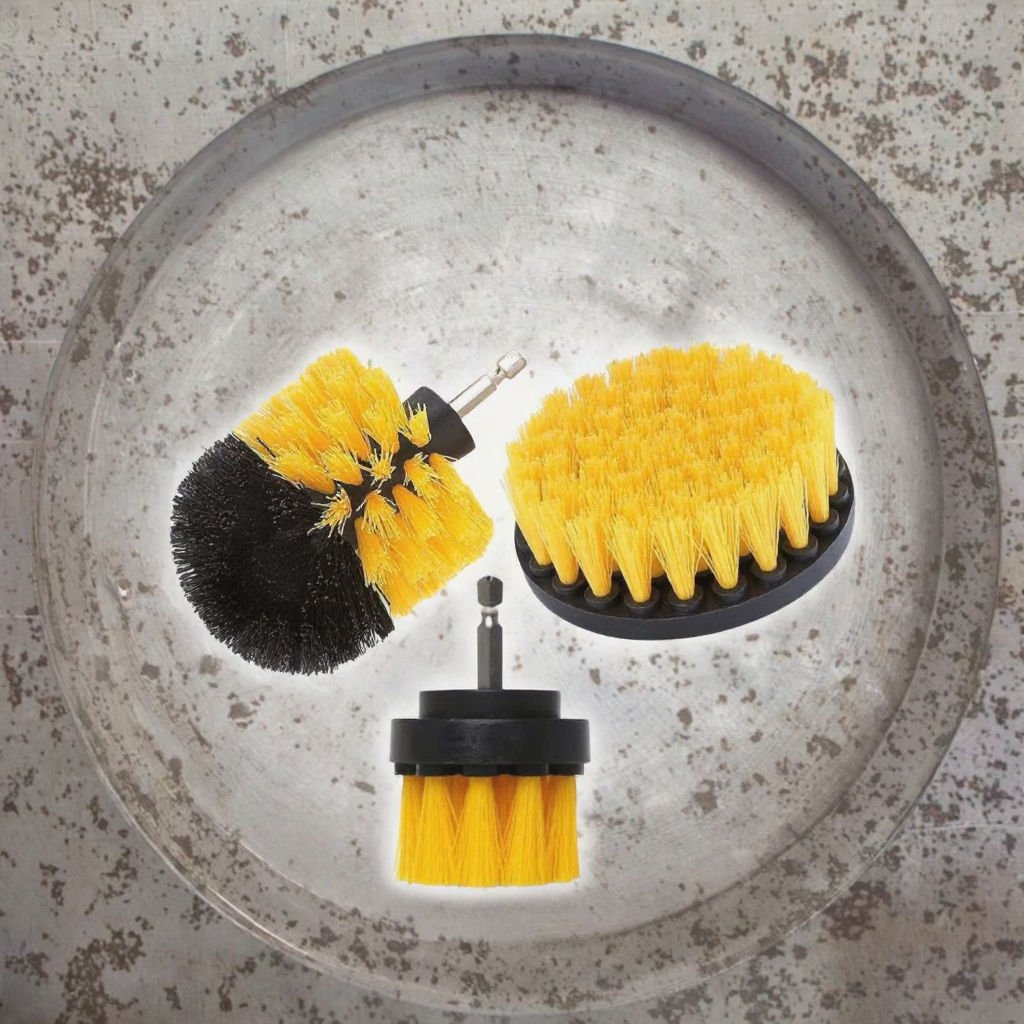 2-Inch PP Industrial Grade Polishing Drill Cleaning Scrub Brush OEM All-Purpose Bathroom Car Carpet Tile Sinks Corners