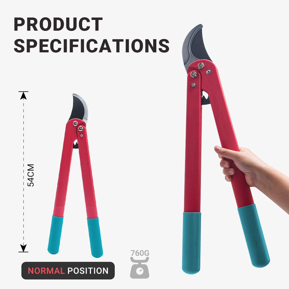 China Factory Bypass Loppers Heavy Duty Garden Pruning Tool Professional Branch Cutter Wholesale Manual Tree Trimmer