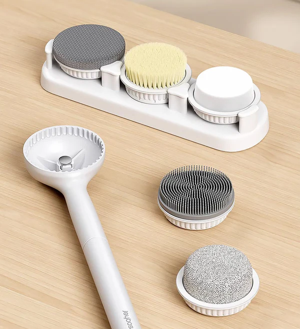 Joybos Brush Long Handle for Shower Back Bath Brush for Shower