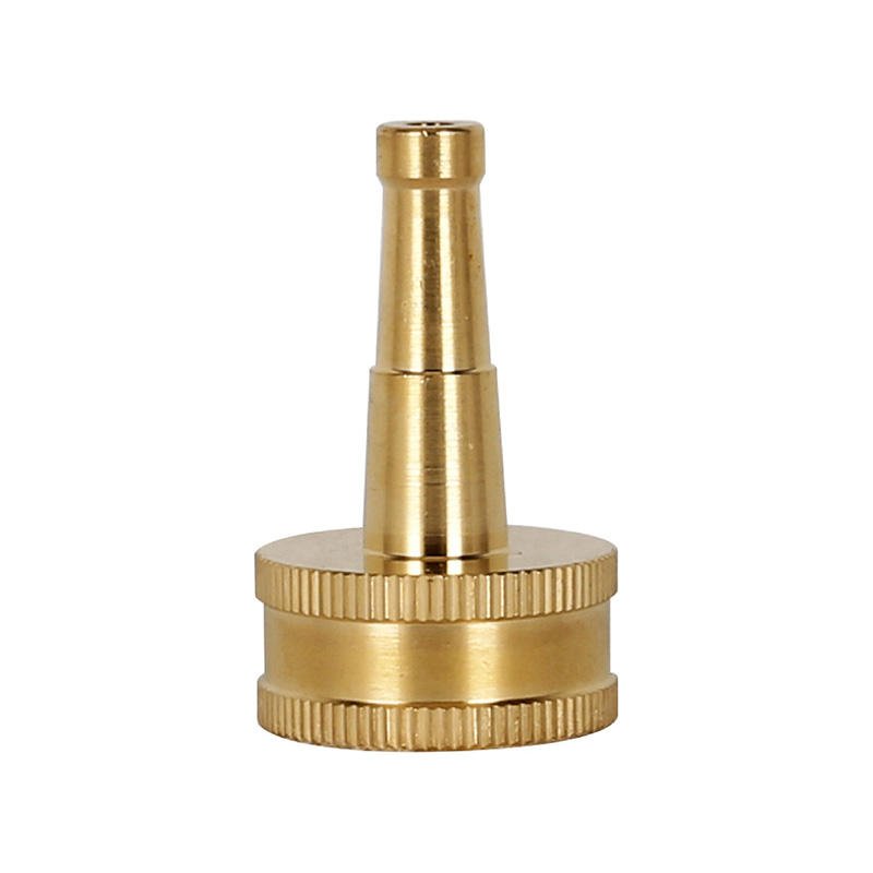 HENGXIN HX-3431 2 Inch Garden Quick Install Brass Water Hose Spray Pipe Twist Sweeper Nozzle