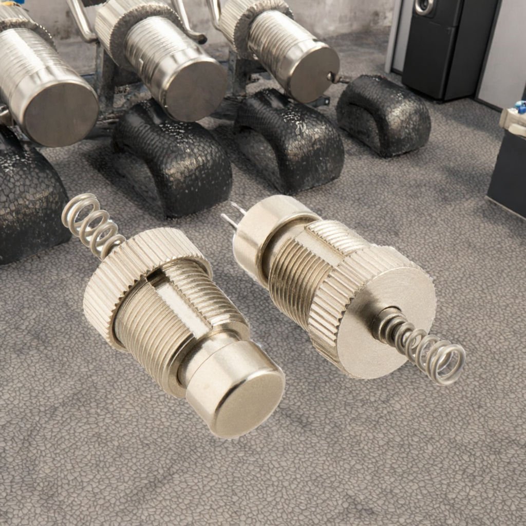 SF12 3A Competitive Price 12mm Metal Shaft 3PDT Foot Switch Pedal with Spring Push Button