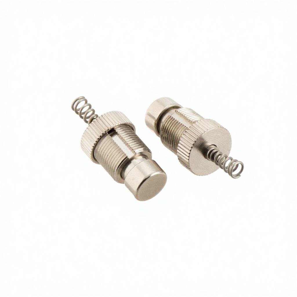 SF12 3A Competitive Price 12mm Metal Shaft 3PDT Foot Switch Pedal with Spring Push Button