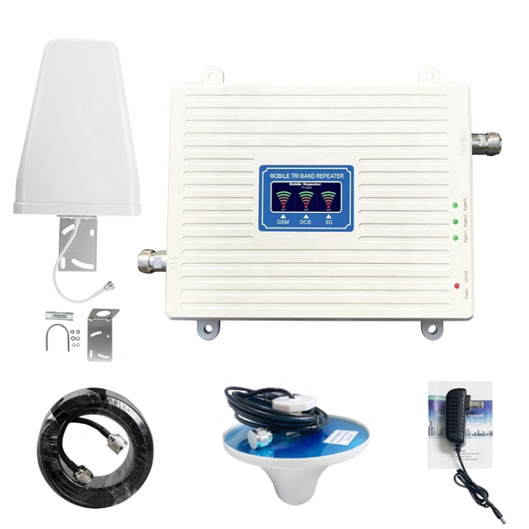 2026 Hot Selling 23dbm Power 2g 3g 4g signal Booster Lte With Outdoor and Indoor Mushroom Antenna