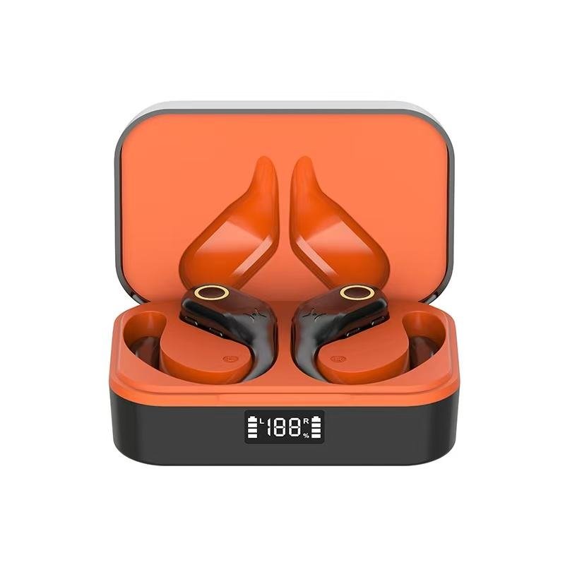 Hot Sale ANC Noise Reduction J10 Earphones 5.3 JL Chip HIFI 5-10 Hours IPX5 Waterproof LED Ear-hook Low Latency Touch Control