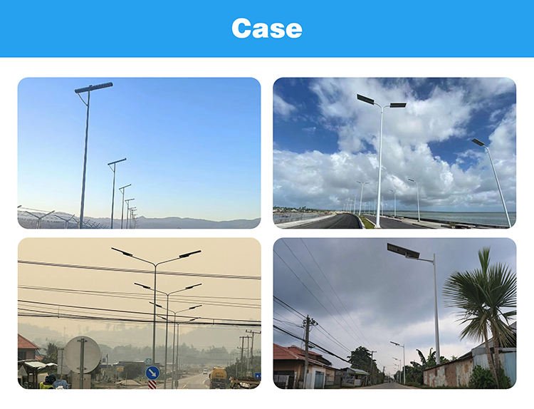 High Brightness All-in-One Solar Street Light with Motion Sensor IP66 Waterproof CE Certified Solar LED Road Light