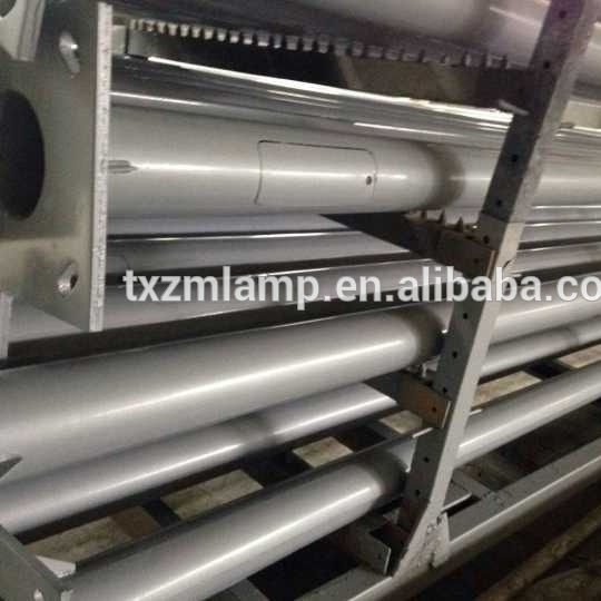 Conical Antique Chinese Style Cast Iron Lamp Post Lamp Pole