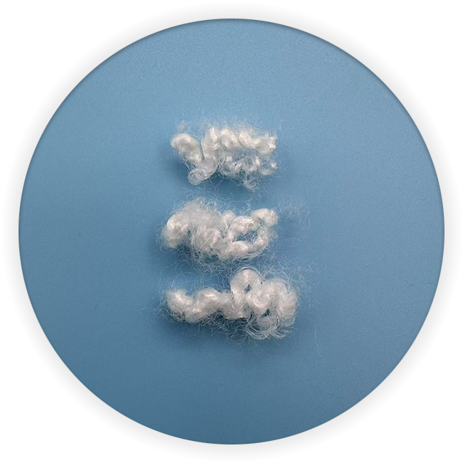 High Quality Flame Retardant HC Hollow Conjugated 3D*64MM Fiber for Filling