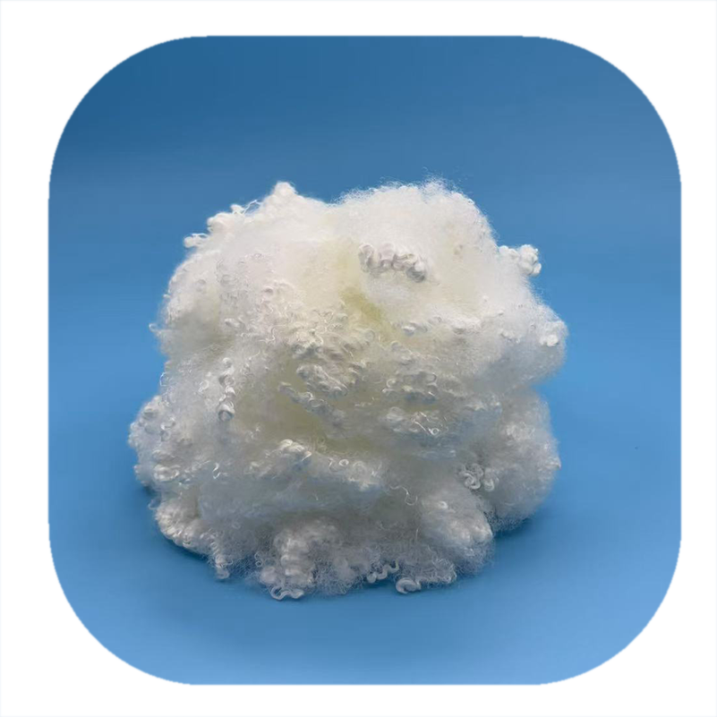 Soft 3D 51MM Virgin Grade Stufiing Hollow Conjugated Siliconized HCS Polyester Fiber for Filling