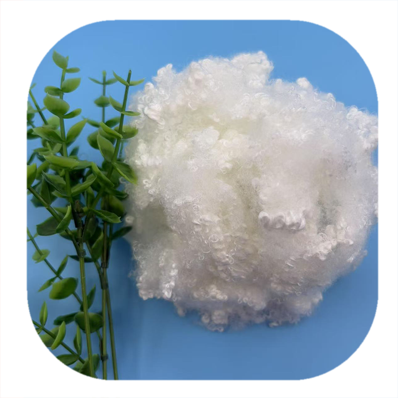 Soft 3D 51MM Virgin Grade Stufiing Hollow Conjugated Siliconized HCS Polyester Fiber for Filling