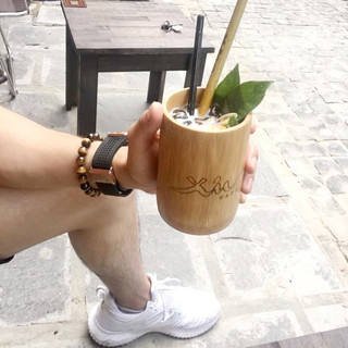 Friendly Custom Logo Disposable Eco-Friendly Biodegradable Bamboo Coffee Cup for Water Coffee Tea