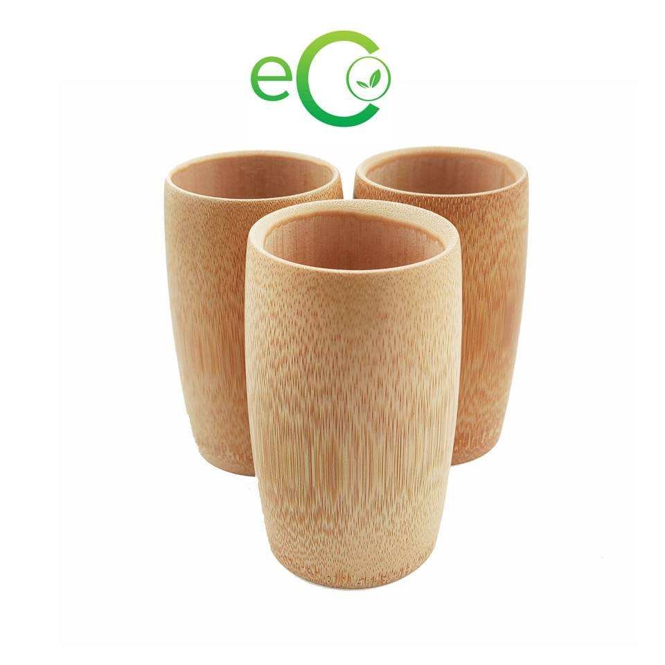 Disposable Reusable Eco-Friendly Natural Bamboo Wood Drinking Cup Wooden Tea Cup Coffee Mug Wine Mug 400ml Vietnam H12cm X