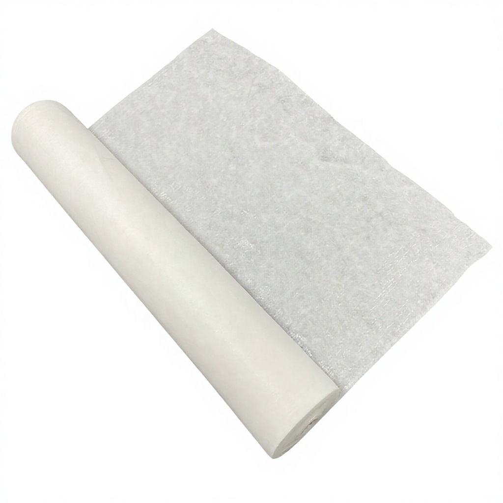 Waterproof Clear Transparent PE Plastic Floor and Carpet Surface Protective Film White Painter Felt 120GSM 1*50m 1*25m Cover Pad