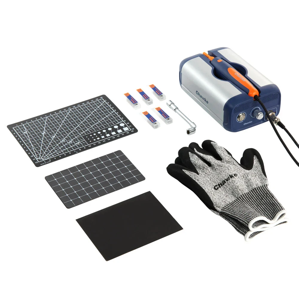 Chawke CK01 65W Ultrasonic Cutter for DIY Projects - Precision Cutting Tool with 5 Replaceable Blades