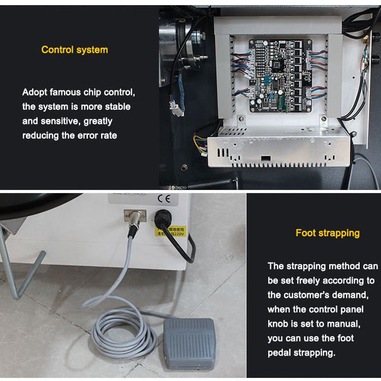 Auto Plastic Band Packing Machine High Speed Strapping Machine Wrapping Machine