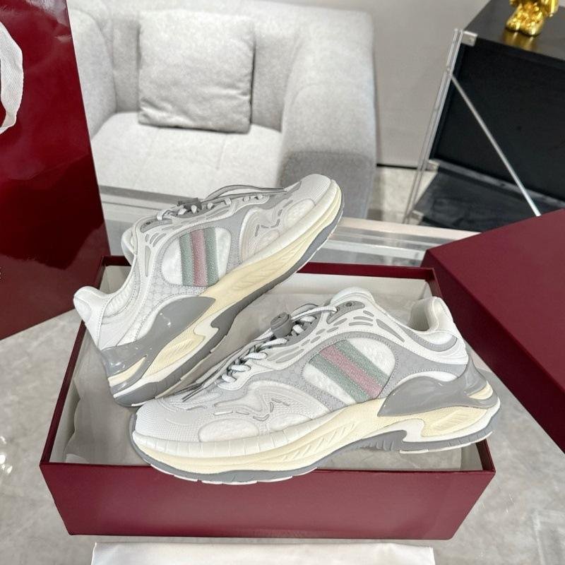 New Genuine Leather 2.0 Cushioned Running Shoes Thick-soled Height-increasing Chunky Sneakers Versatile Trendy Unisex AthleticNew Genuine Leather 2.0 Cushioned Running Shoes Thick-soled Height-increasing Chunky Sneakers Versatile Trendy Unisex Athletic