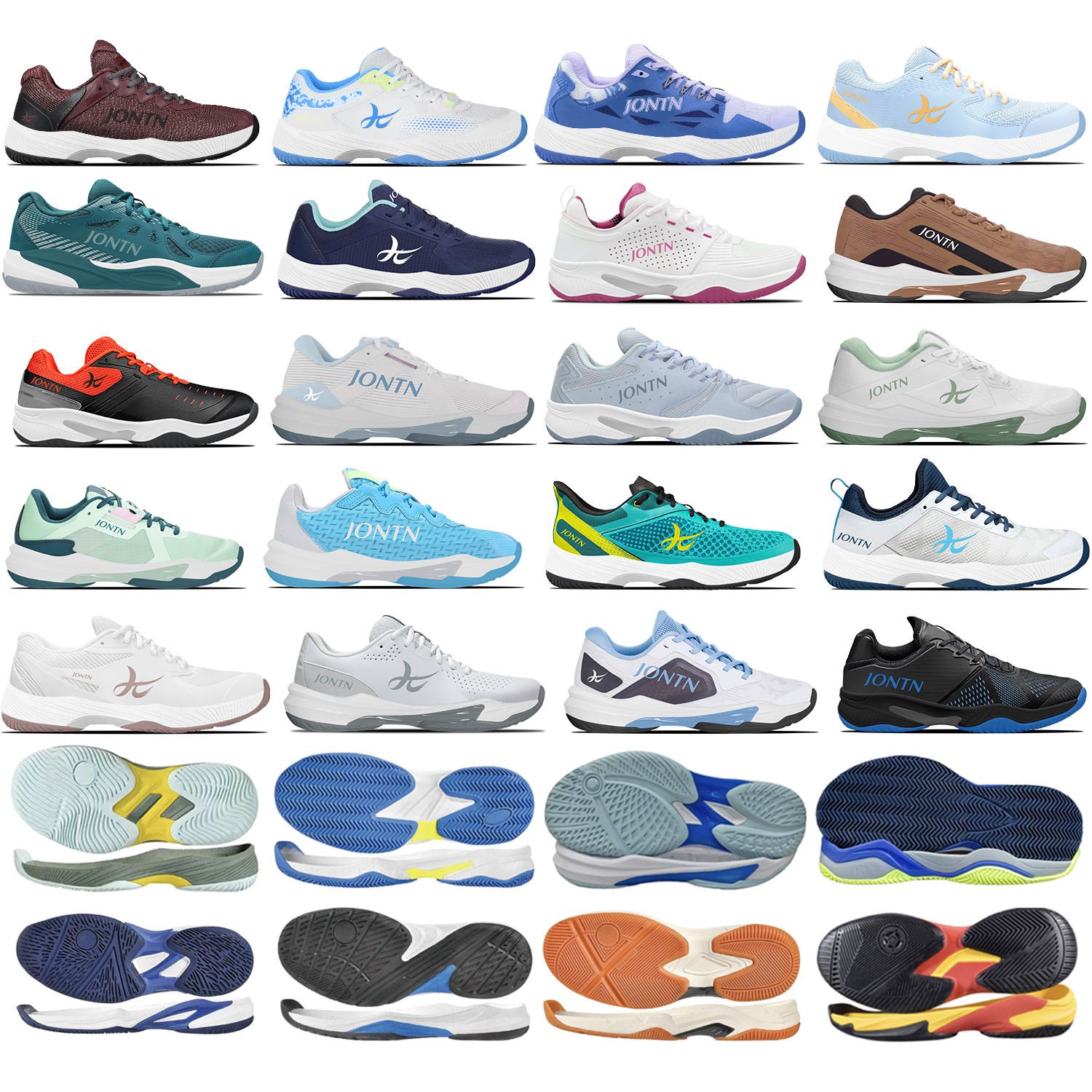 Palas Zapatillas Padel Tennis Shoes Quality Price Unisex Spring Winter Summer Mesh Upper Rubber Outsole Foot Support Stability