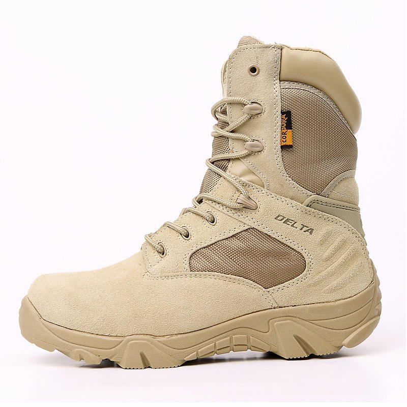 Hot Sale Outdoor Lightweight Climbing Mens Hiking Shoes Desert Jungle Ultra-light Training Tactical Boots
