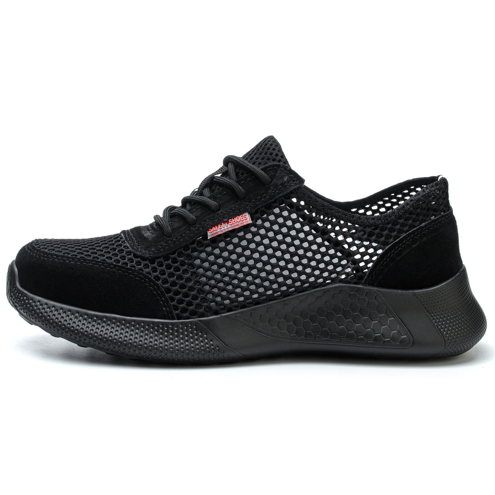 Advanced Breathable Fly-Knit Safety Shoes Steel Toe Anti-Impact & Puncture Proof for Construction and Industrial Work