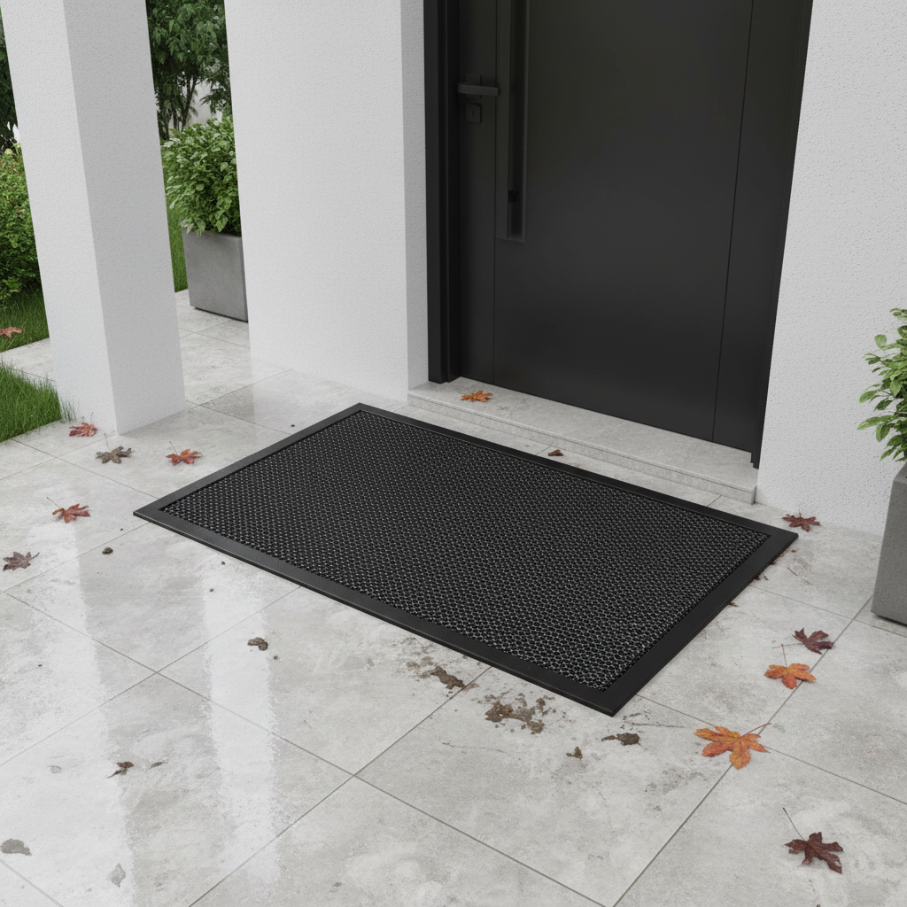 Wear-Resistant & Waterproof Dirt-Removing Non-Slip Elastic Scraper Pvc DoorMat Roll Chinese Suppliers