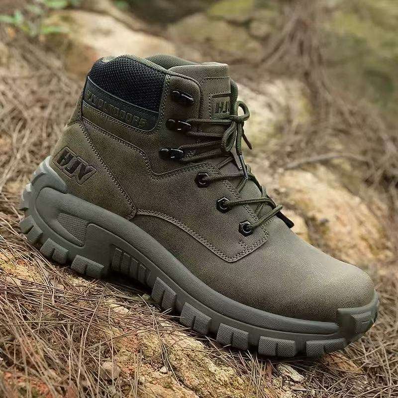 High Quality Men's Outdoor Hiking Boots Breathable & Mesh Insole Custom Sports Shoes for Climbing Cheap Winter-Suitable