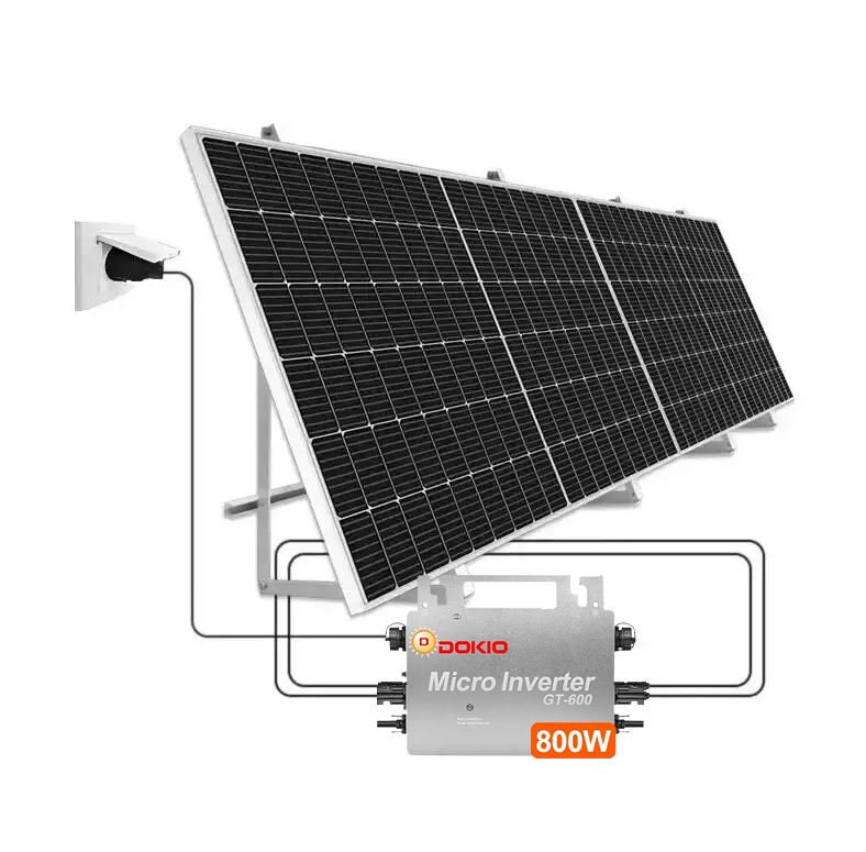 DOKIO m 800W Germany STOCK Balcony Solar Energy VDE Certified EU Speicher Balkonkraftwerk Solar System