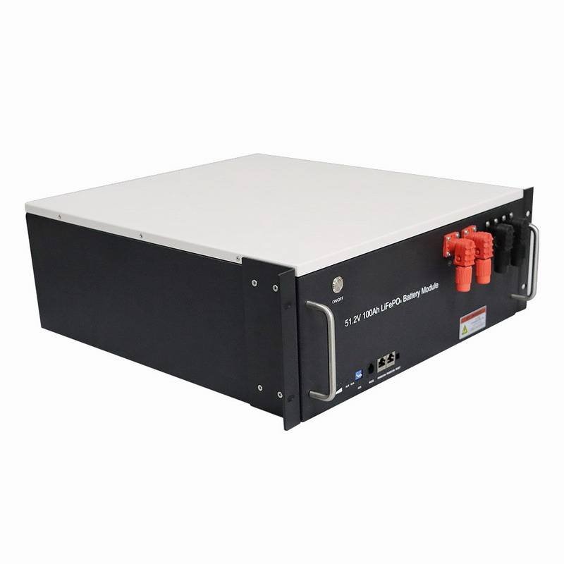 48V 100Ah Lithium Battery Solar Energy Storage Battery Rack Mounted Solar Energy Storage System for Home,Commercial Power Backup