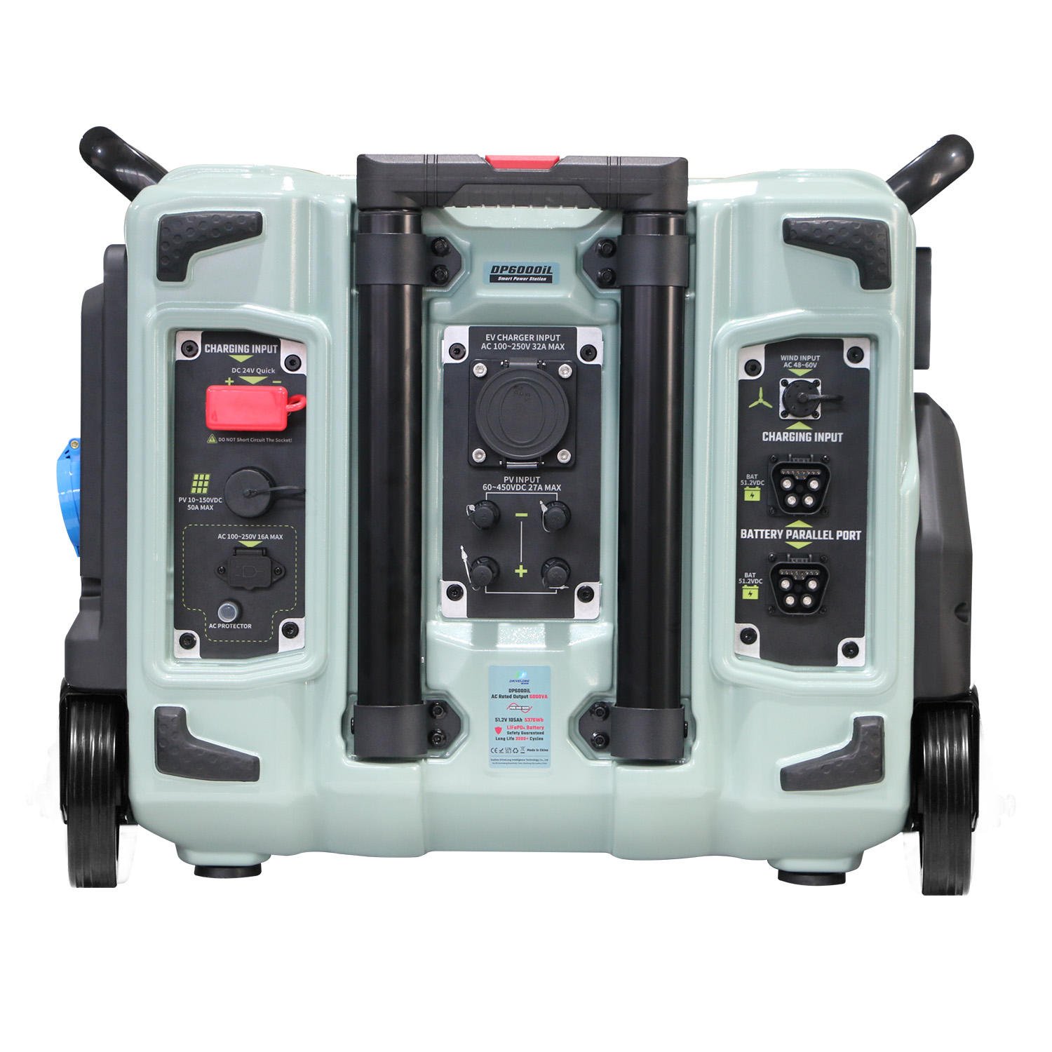 6000w Solar Power Station Camping 5000watt Portable Solar Generator Solar Power Supply for Mobile Van