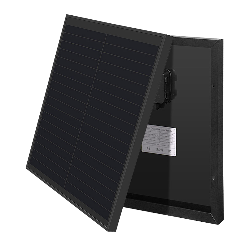 Monocrystalline All Black Solar Panel Back Contact Solar Cell Lead Brand for Modern Buildings and Roof integrated Solar Products