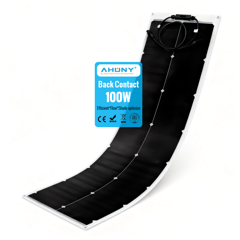 AHONY eGo S300W Mono 300W 25.8% Efficient Semi-Flexible Catamaran Solar Panels Energy System Modules Renewable Energy Power