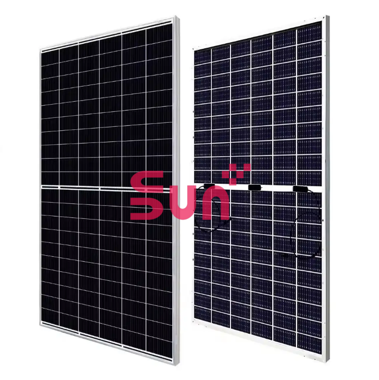 Sunplus Long-lasting 610W 615W 625W Bifacial Dual Glass Photovoltaic Panels for Greenhouse Solar Projects
