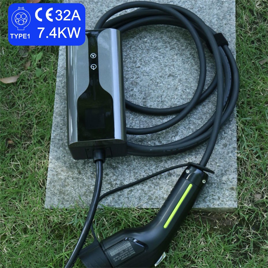 Top Quality and Good Price Portable European Standard High Power Electric Vehicle Multifunction Ev Charger Gun