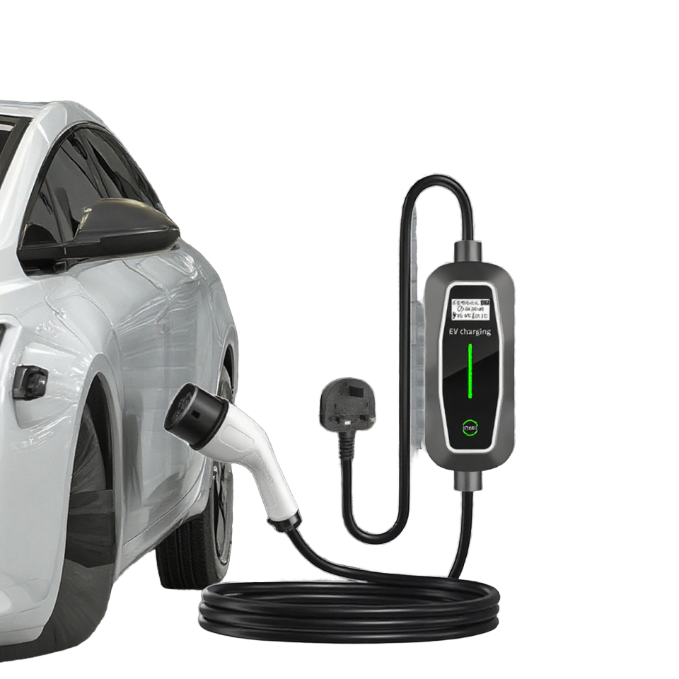 New Hot Selling Advanced Intelligent Portable On-board EV Charger IP55 Protection 3.5kW/7kW Output Wi-Fi/APP Enabled 9 Security