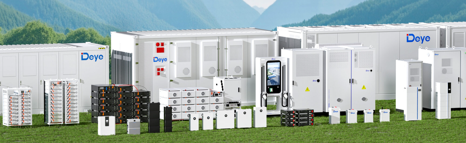 In Stock for SUN-100/125K-SG02HP3-EU-GM10 Triple Output 125/100KW Hybrid Solar Commercial Inverter