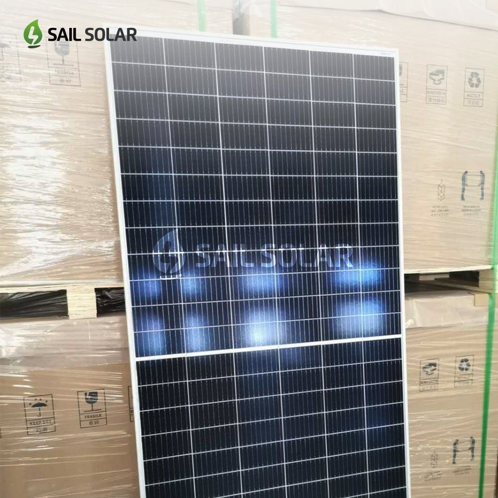 Popular Sail Solar Solar Panel 650w 670w 700w in CN Stock for Global PV Market