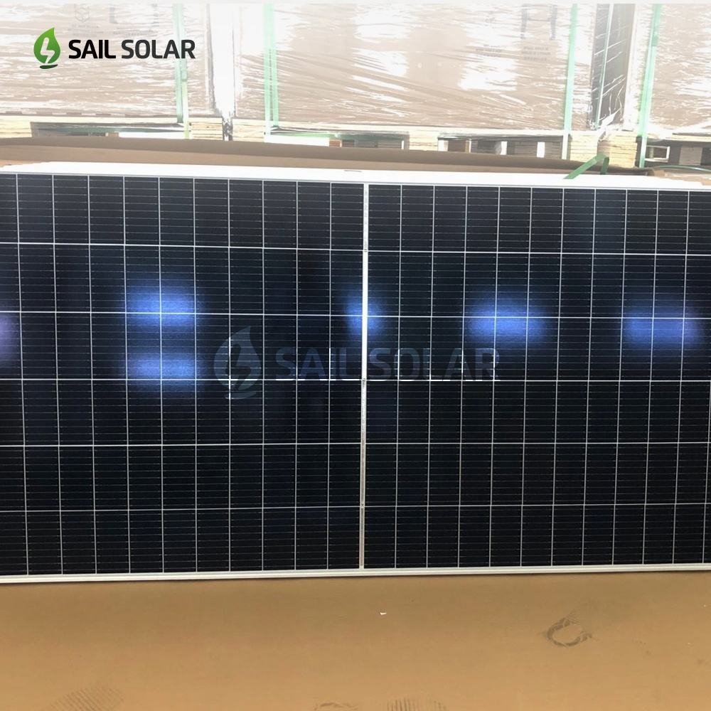 Popular Sail Solar Solar Panel 650w 670w 700w in CN Stock for Global PV Market