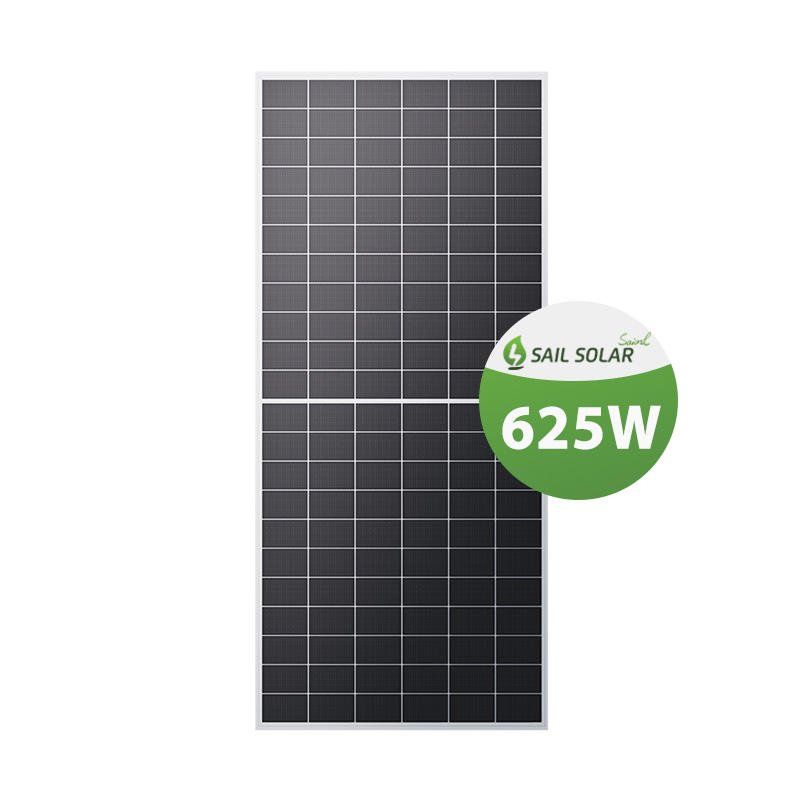 Sail Solar Out Door 615W 620W 625W 630W 635W 640W Photovoltaic Topcon Bifacial 132cells Solar Panels Pv Panel