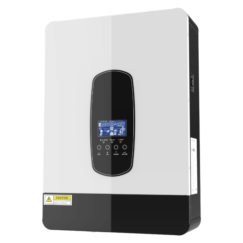 Hybrid Grid Solar Inverter 3-11kW 48V LiFePO4 Dual Three-String Single-Phase MPPT Solar Pump Converters Purer Sine Wave 99.9%